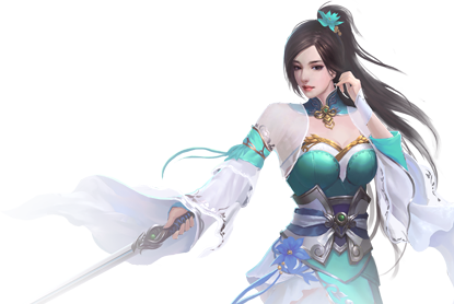 剑客女